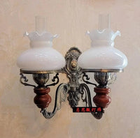 Applique murale LED à deux têtes - Élégance pour votre intérieur | Marco Lucetti Piètement en métal style C