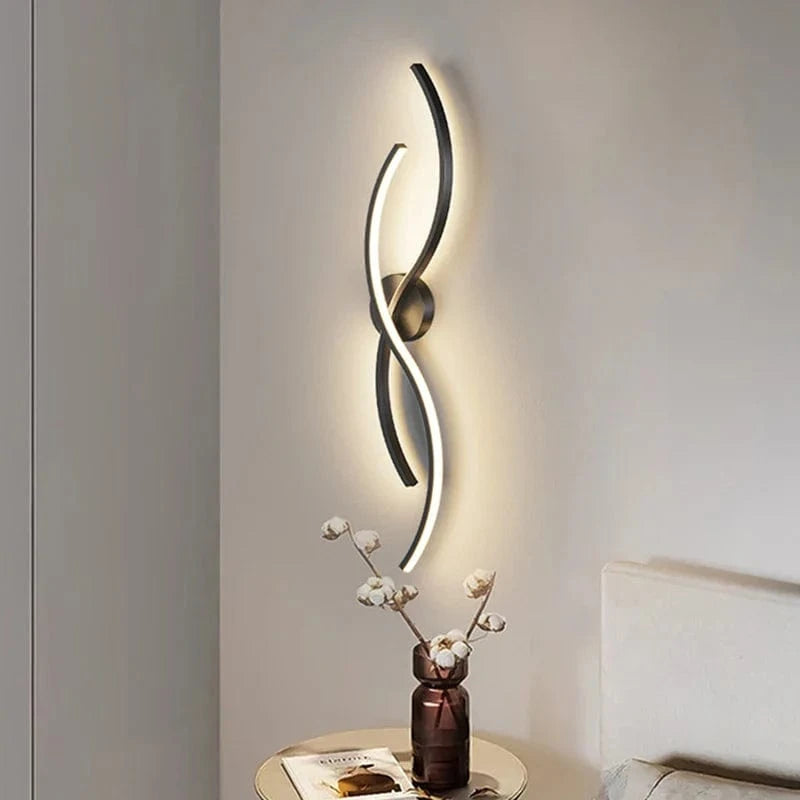 Applique murale LED à rayures pour une déco moderne | Marco Lucetti