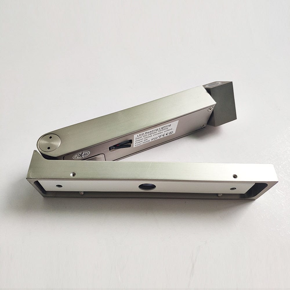 Applique murale LED ajustable Masten en métal | Marco Lucetti