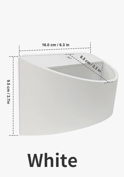 Applique Murale LED Aluminium Brossé pour Salon et Chambre | Marco Lucetti