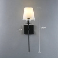 Applique Murale LED Américaine en Fer Galvanisé avec Peinture Cuisson | Marco Lucetti Noir B