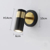 Applique murale Led américaines pour miroir de salle de bains | Marco Lucetti C / CHINE / Blanc froid (5 500-7 000 K).