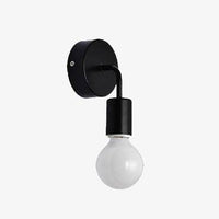 Applique murale LED "Lumière Cascade" (noir ou blanc)