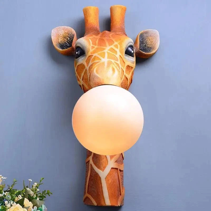 Applique murale LED animée: design moderne | Marco Lucetti Applique girafe