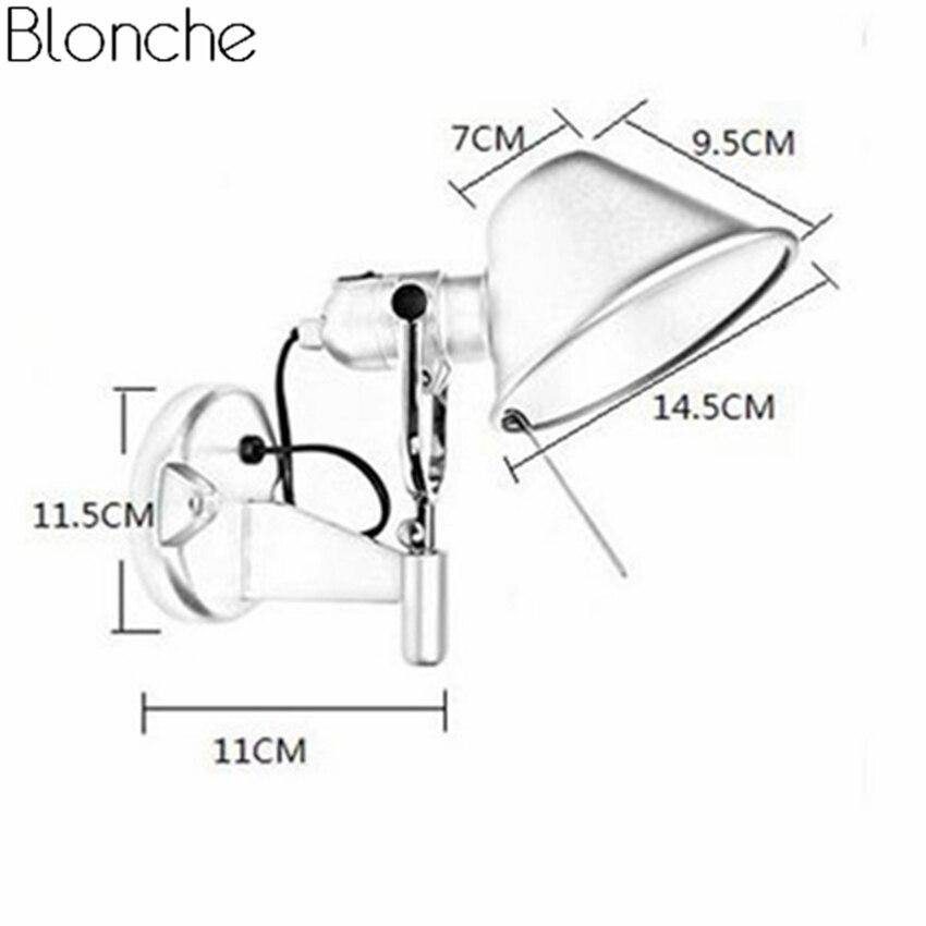 Applique murale LED argentée ajustable Hat Luxe | Marco Lucetti