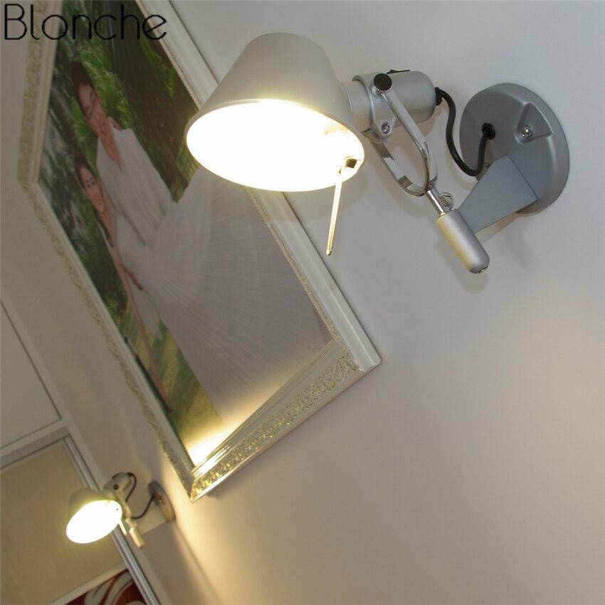 Applique murale LED argentée ajustable Hat Luxe | Marco Lucetti