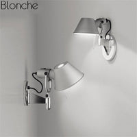 Applique murale LED argentée ajustable Hat Luxe | Marco Lucetti