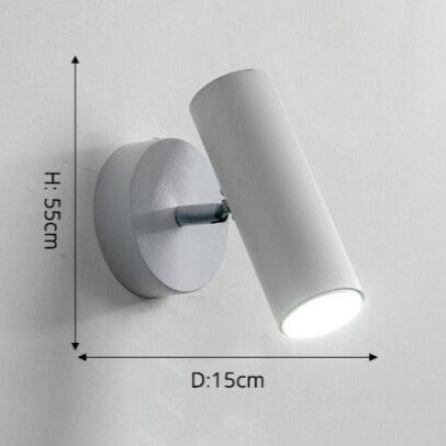 Applique murale LED Ariadne - Style Spotlight Moderne | Marco Lucetti Blanc / Chaude