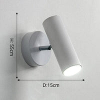 Applique murale LED Ariadne - Style Spotlight Moderne | Marco Lucetti Blanc / Chaude