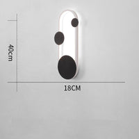 Applique murale LED arrondie de style moderne | Marco Lucetti Ovale - Blanche / Chaude