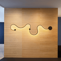 Applique murale LED Art Déco chic | Marco Lucetti