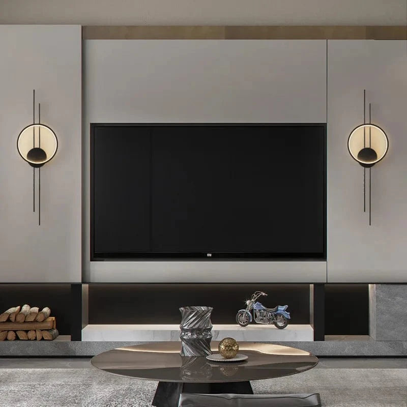 Applique Murale LED Art Déco Minimaliste à Trois Gradations | Marco Lucetti