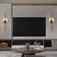 Applique Murale LED Art Déco Minimaliste à Trois Gradations | Marco Lucetti