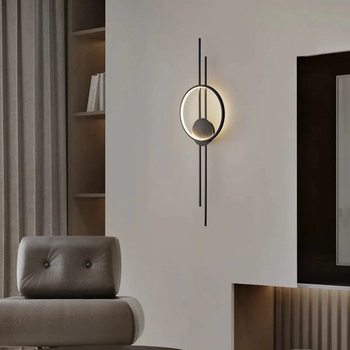 Applique Murale LED Art Déco Minimaliste à Trois Gradations | Marco Lucetti