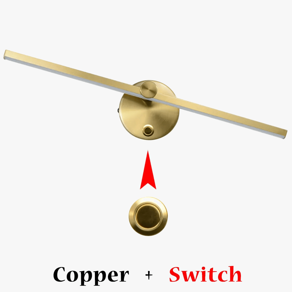 Applique murale LED avec interrupteur pour chambre et chevet | Marco Lucetti