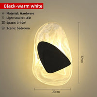 Applique murale LED Azahara Gems | Marco Lucetti Noir - Chaude