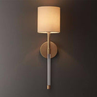 Applique murale LED "Beige et Métal" | Marco Lucetti