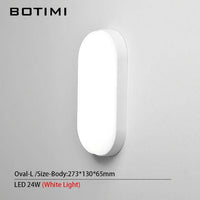 Applique murale LED Blanche – Style Moderne | Marco Lucetti Socle ovale / L