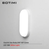 Applique murale LED Blanche – Style Moderne | Marco Lucetti Socle ovale / M