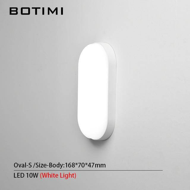 Applique murale LED Blanche – Style Moderne | Marco Lucetti Socle ovale / S