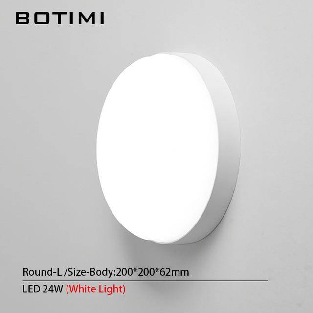 Applique murale LED Blanche – Style Moderne | Marco Lucetti Socle rond / L