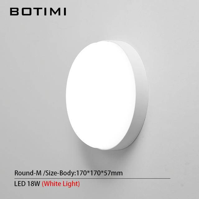 Applique murale LED Blanche – Style Moderne | Marco Lucetti Socle rond / M