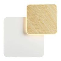 Applique murale LED bois et métal modernes | Marco Lucetti