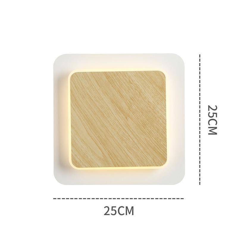 Applique murale LED bois et métal modernes | Marco Lucetti