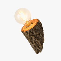 Applique murale LED bois massif - Conception nordique haut de gamme pour hôtellerie et restauration | Marco Lucetti