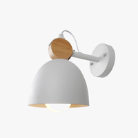 Applique murale LED bois massif ronde | Marco Lucetti