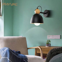 Applique murale LED bois massif ronde | Marco Lucetti