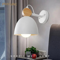 Applique murale LED bois massif ronde | Marco Lucetti