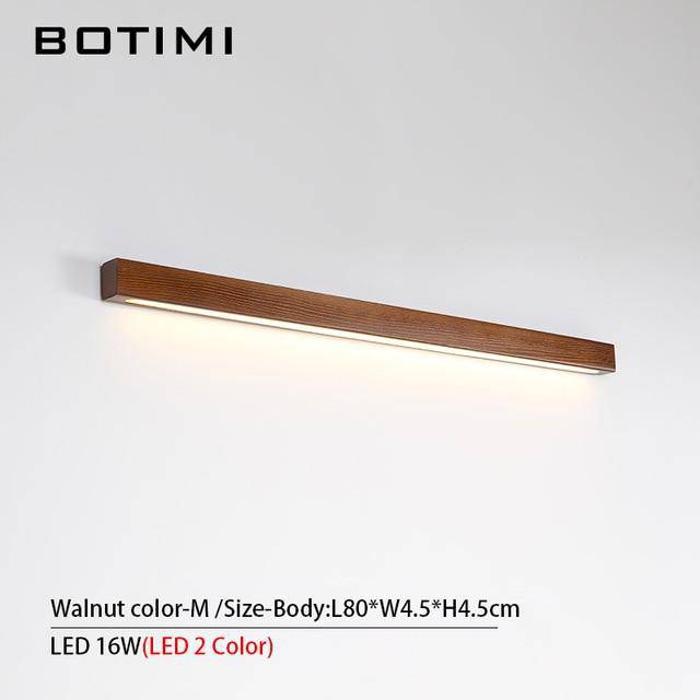 Applique murale LED bois Nordic © | Marco Lucetti Marron - M