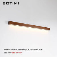 Applique murale LED bois Nordic © | Marco Lucetti Marron - M