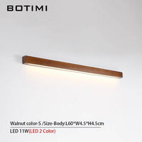 Applique murale LED bois Nordic © | Marco Lucetti Marron - S