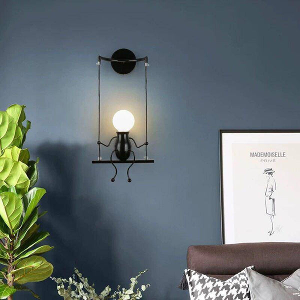 Applique murale LED Bonhomme Swinging | Marco Lucetti