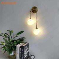 Applique Murale LED Boule de Verre Moderne | Marco Lucetti