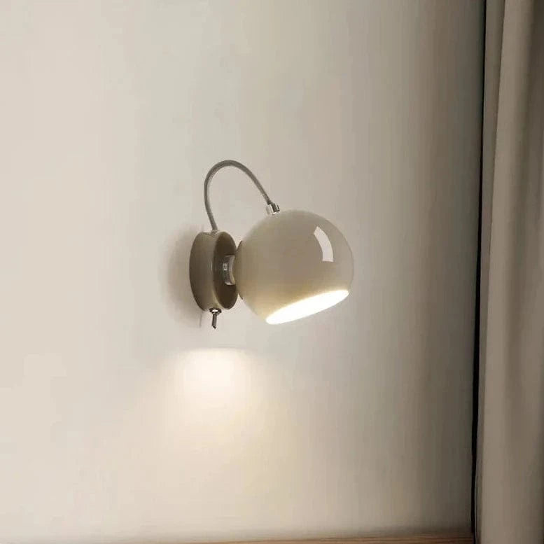 Applique Murale LED Boule Moderne - 5W | Marco Lucetti Blanc / Blanc chaud (2700-3500K)