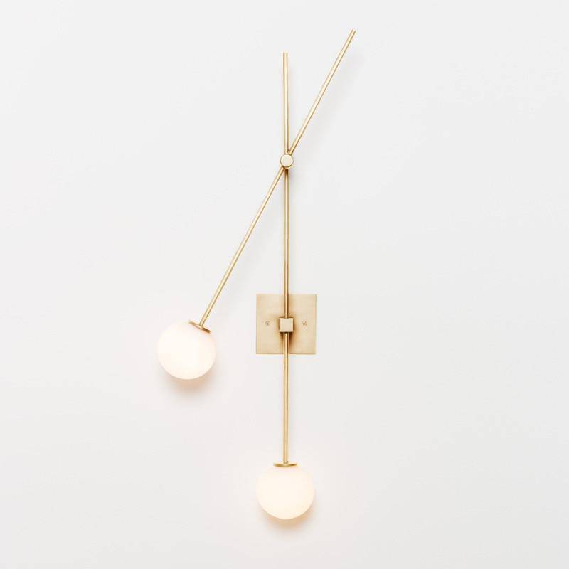 Applique murale LED Branche Croisée | Marco Lucetti