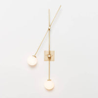 Applique murale LED Branche Croisée | Marco Lucetti Doré