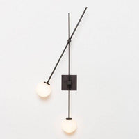 Applique murale LED Branche Croisée | Marco Lucetti Noir