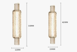 Applique Murale LED Bulle Cristal Luxe Moderne | Marco Lucetti