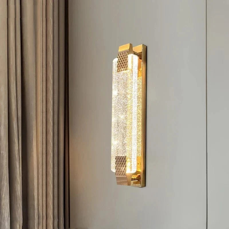 Applique Murale LED Bulle Cristal Luxe Moderne | Marco Lucetti