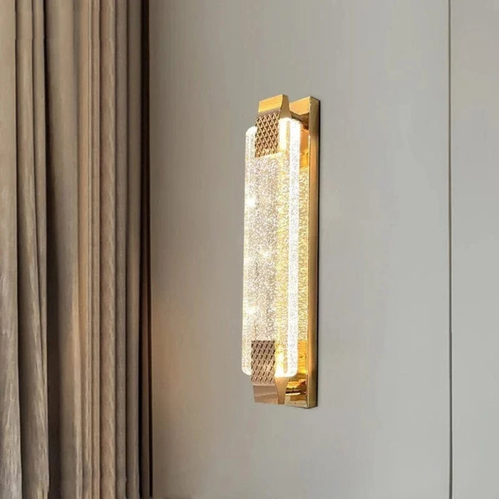 Applique Murale LED Bulle Cristal Luxe Moderne | Marco Lucetti