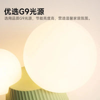 Applique murale LED Cactus en résine et verre pour étude | Marco Lucetti