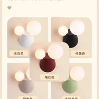 Applique murale LED Cactus en résine et verre pour étude | Marco Lucetti