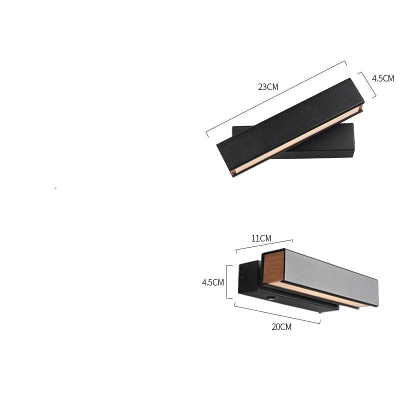 Applique murale LED Cadiz ajustable | Marco Lucetti