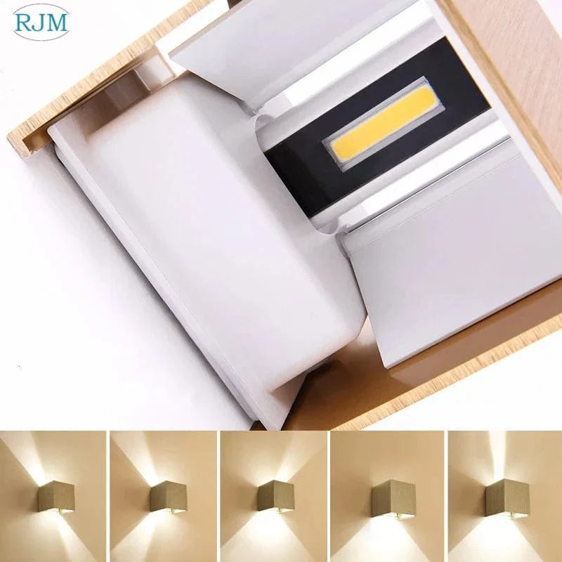 Applique Murale LED Carrée en Aluminium - Design Minimaliste et Créatif | Marco Lucetti