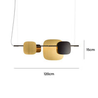 Applique murale LED carrés arrondis en métal - Modèle Loft | Marco Lucetti