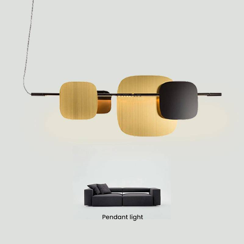 Applique murale LED carrés arrondis en métal - Modèle Loft | Marco Lucetti